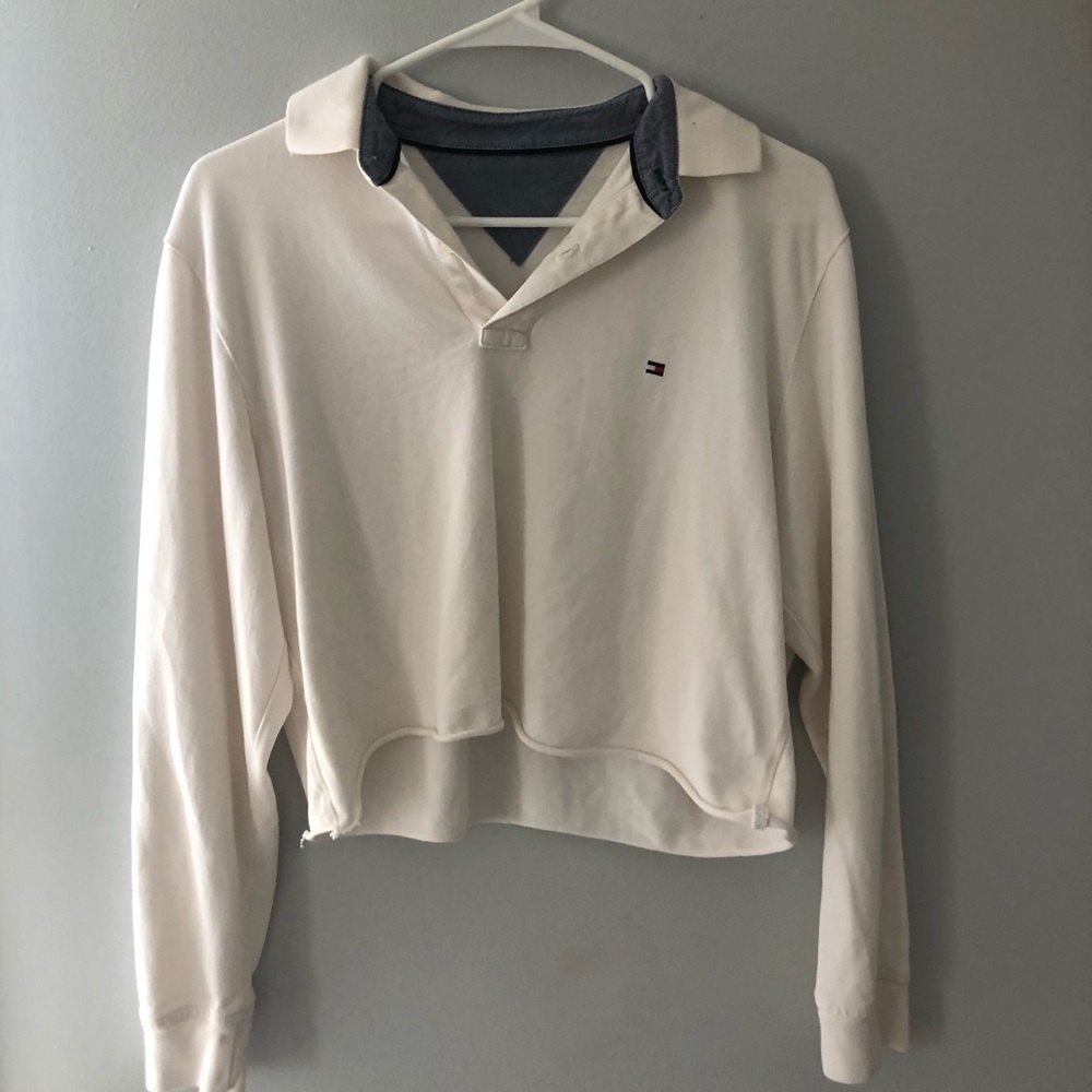 Cropped tommy polo
